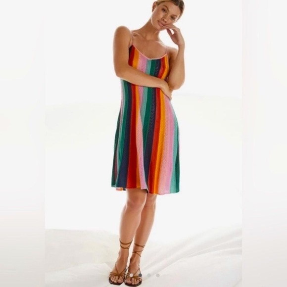 FARM Rio swing crocheted 🧶 sundress med - Picture 2 of 10